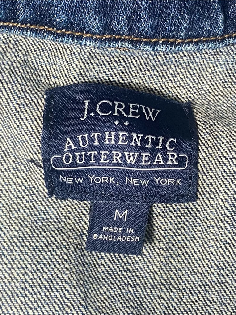 J. Crew classic denim
