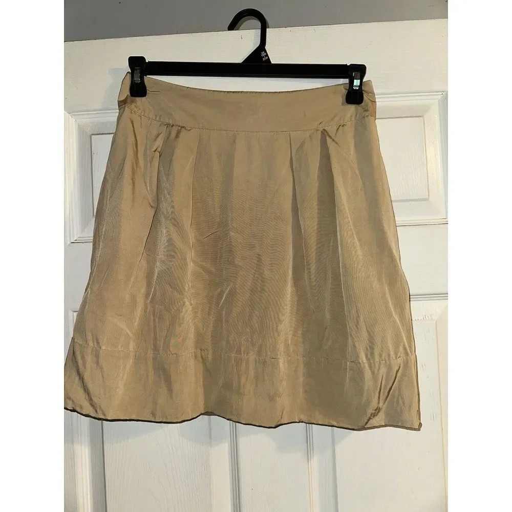 Banana Republic Gold Skirt Size‎ 8