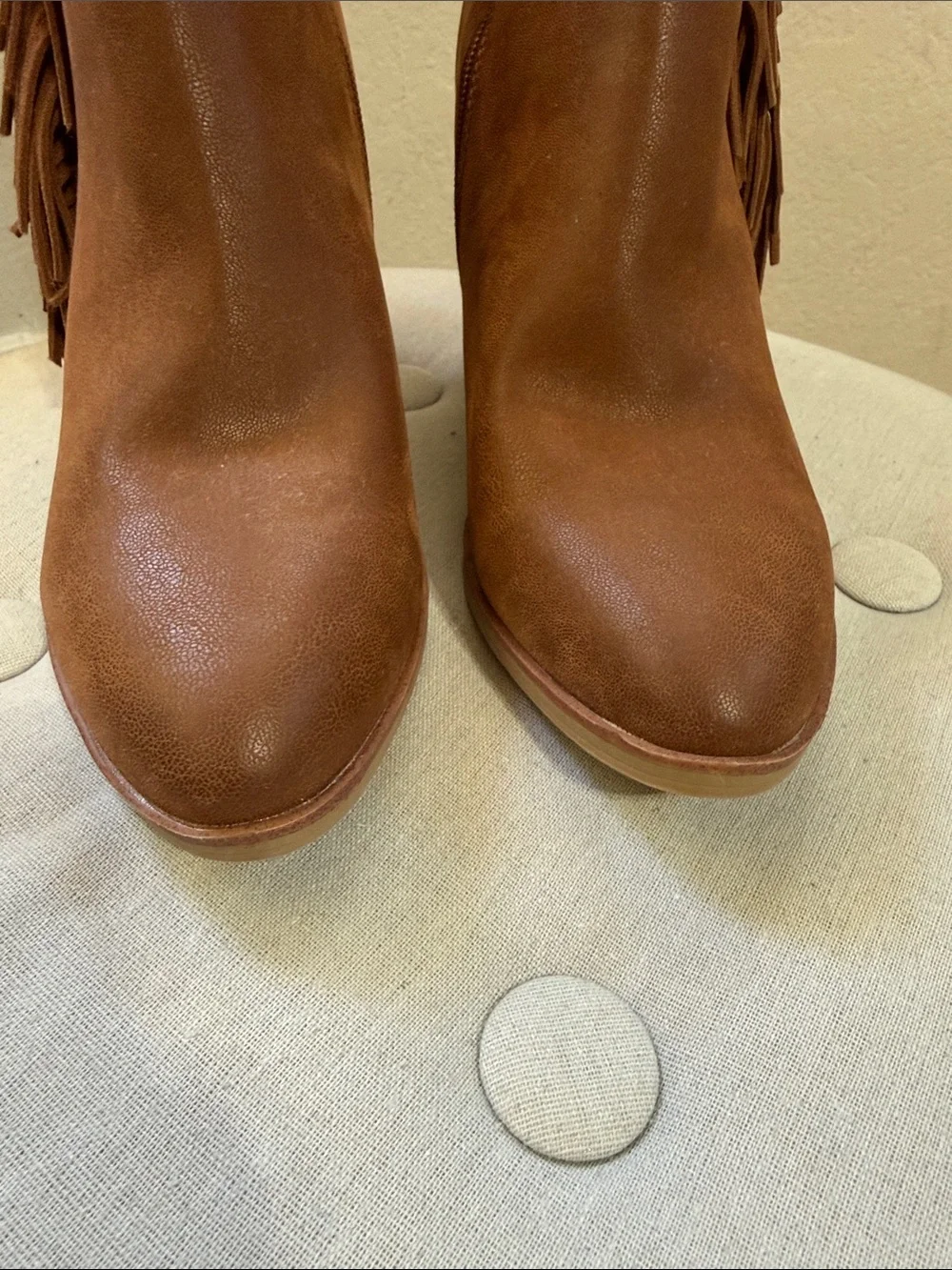 MIA fringe booties