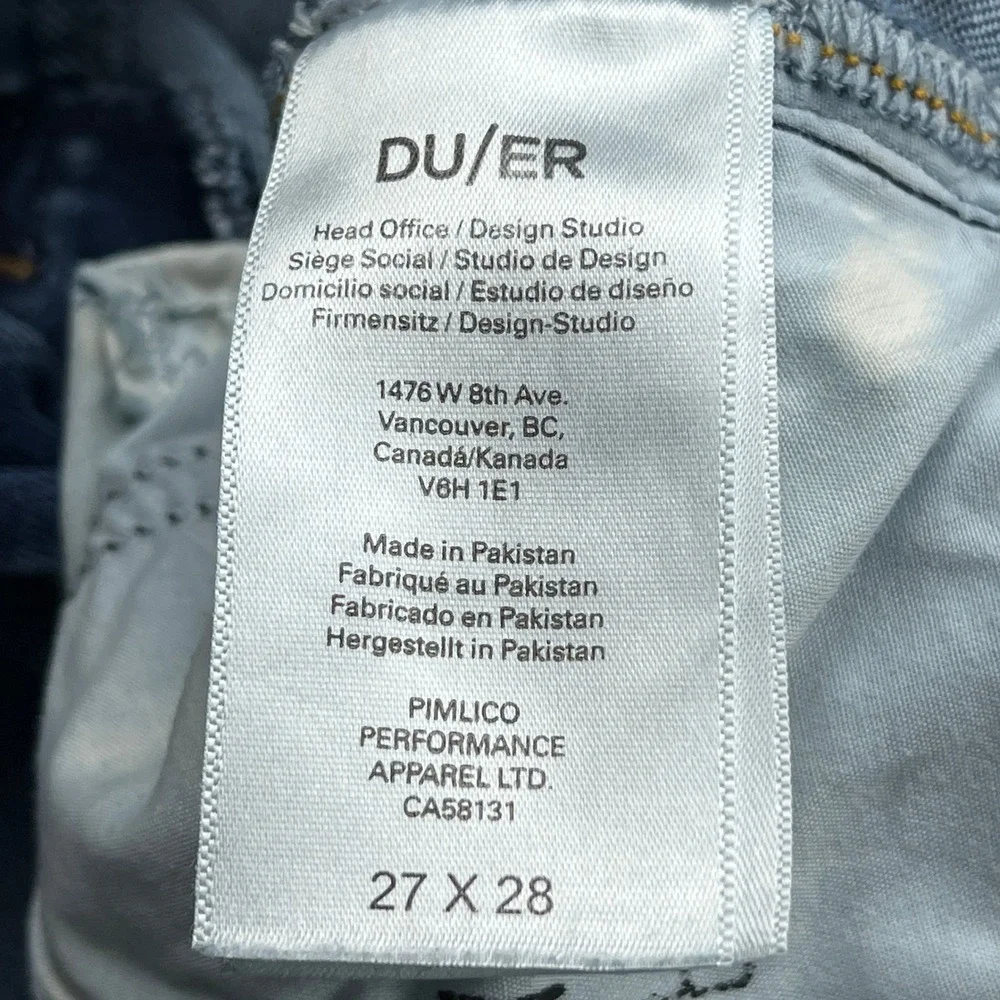 DU/ER measurements waist