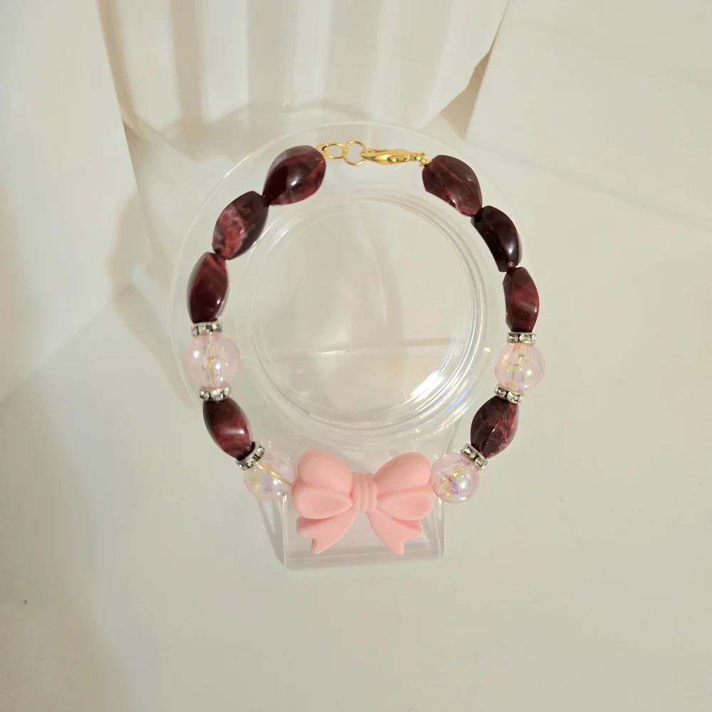 Pink‎ and Purple Bracelet