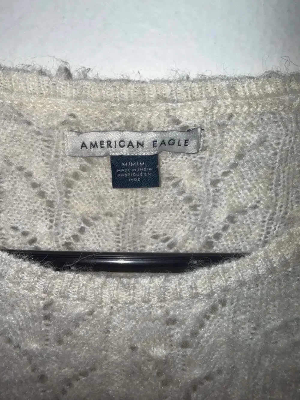 American Eagle Outfitters cream knit