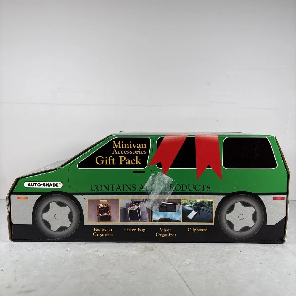 1994‎ Auto-Shade Minivan Accessories Gift Pack Car Shaped Gift Box