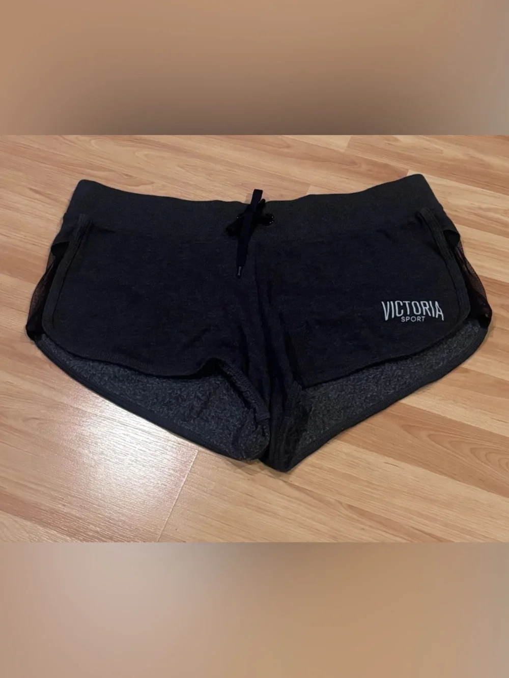 Victoria’s‎ Secret Black Jogger / Sleep Shorts Victoria Sport