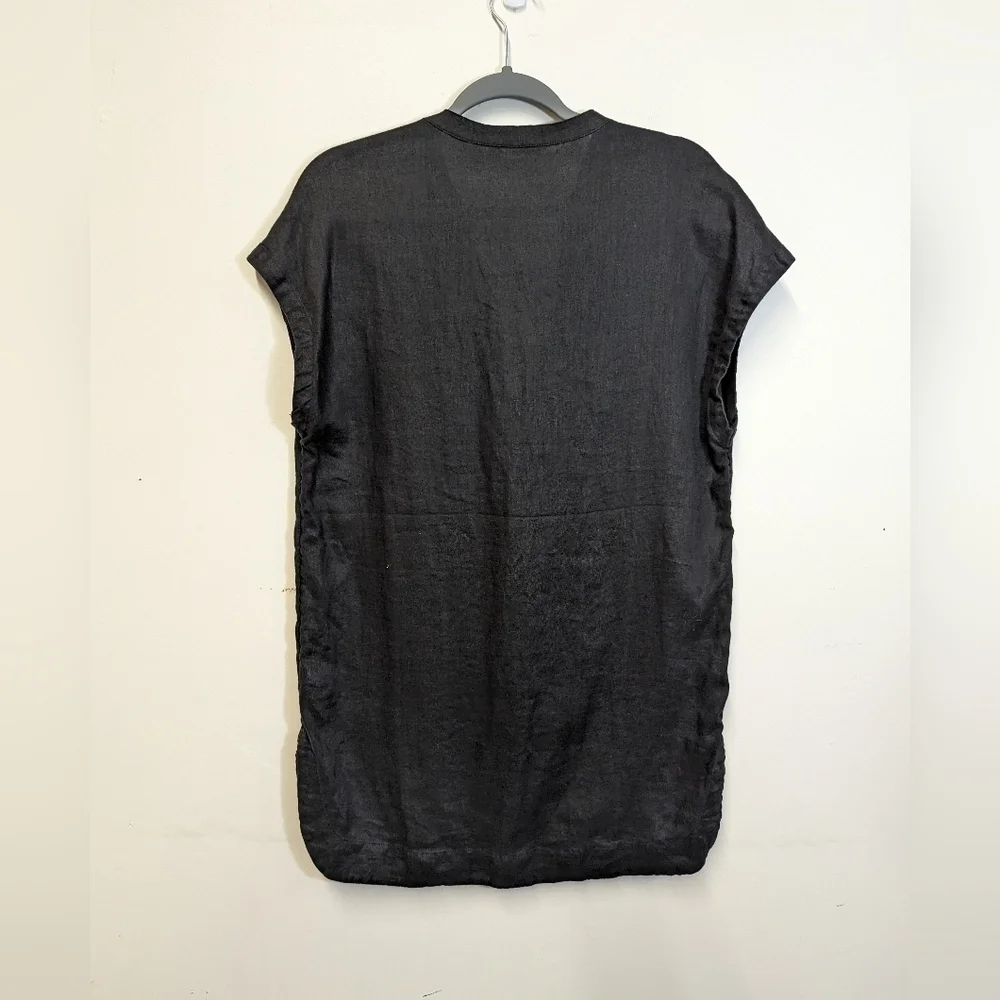 Athleta black linen