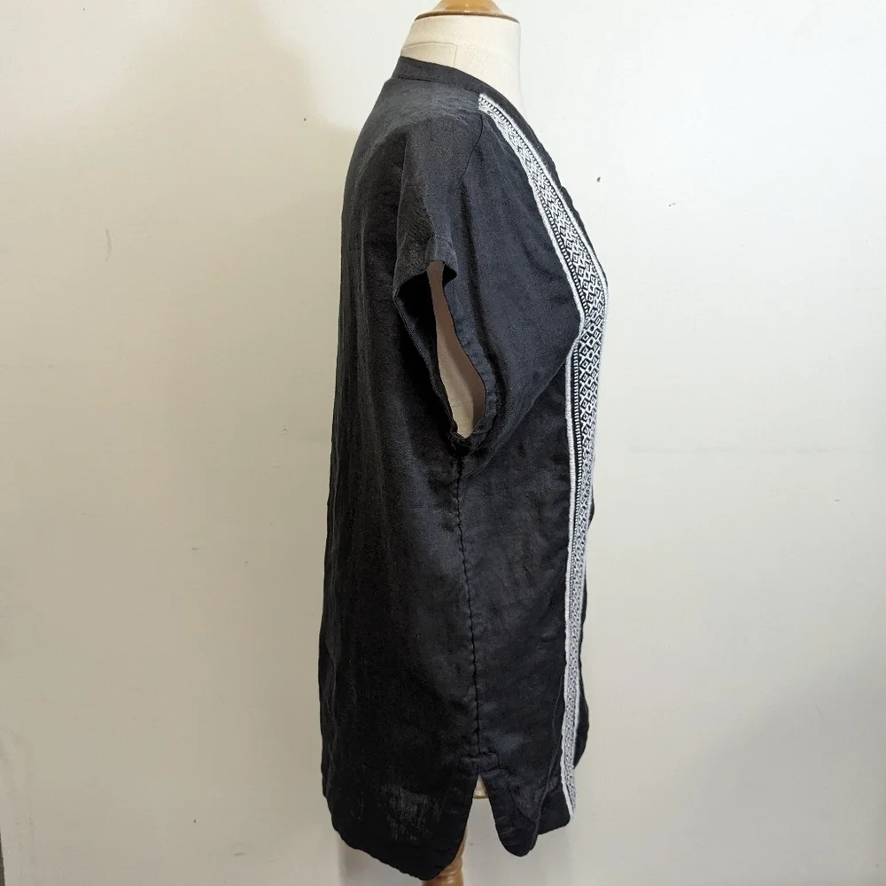 Athleta black linen