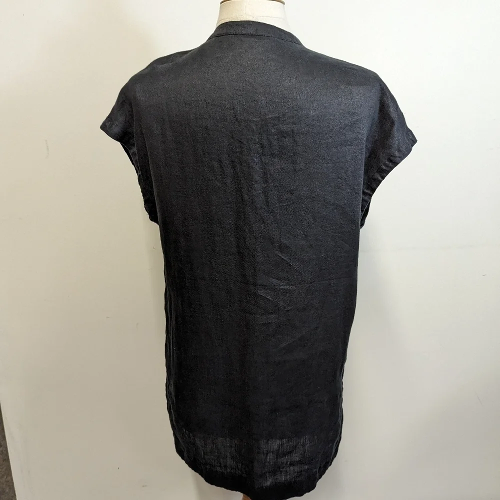 Athleta black linen