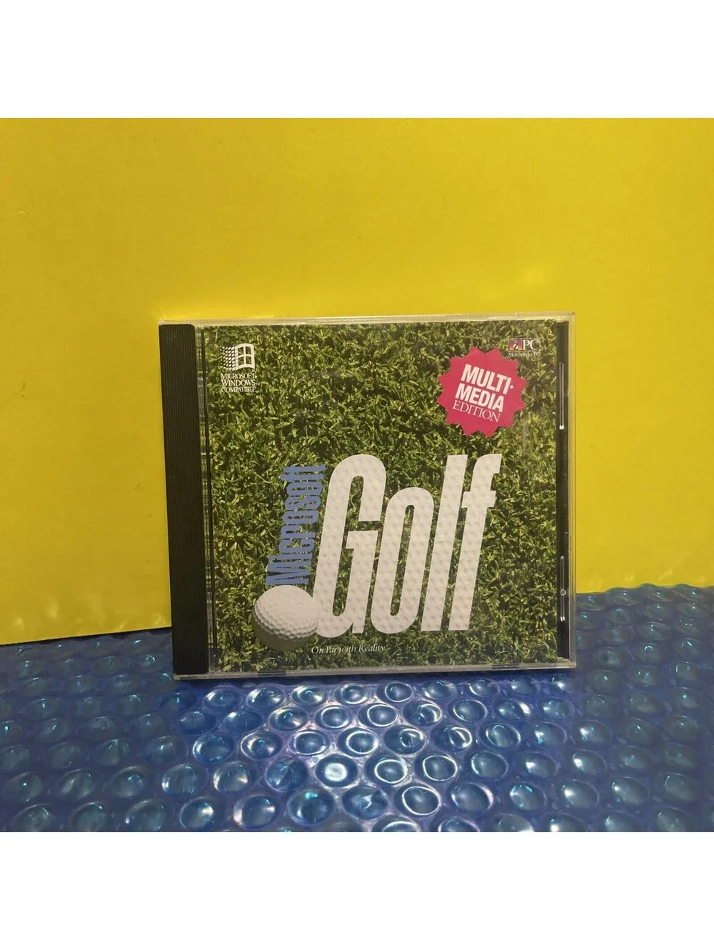 Microsoft Golf (PC, 1992), Vintage Golf Game, With Certificate Of Authenticity