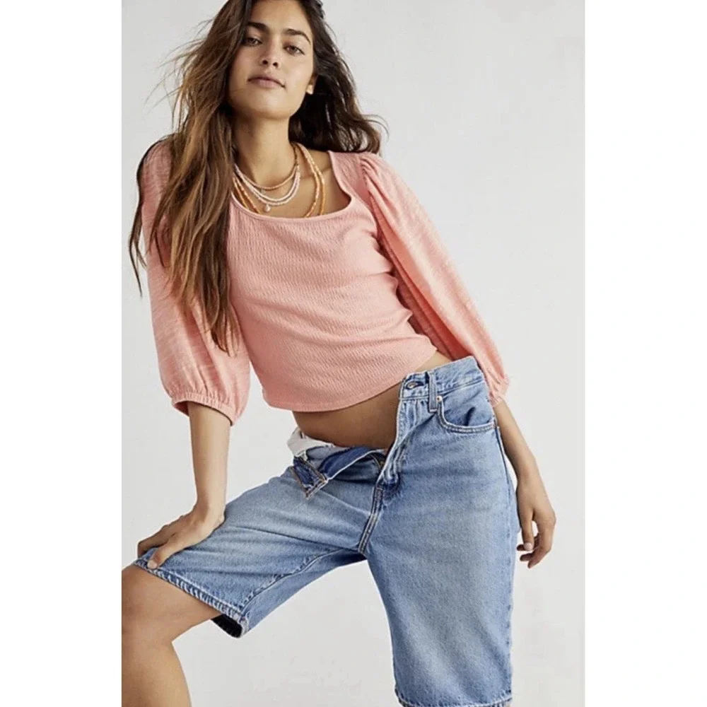 Free People pullover cropped