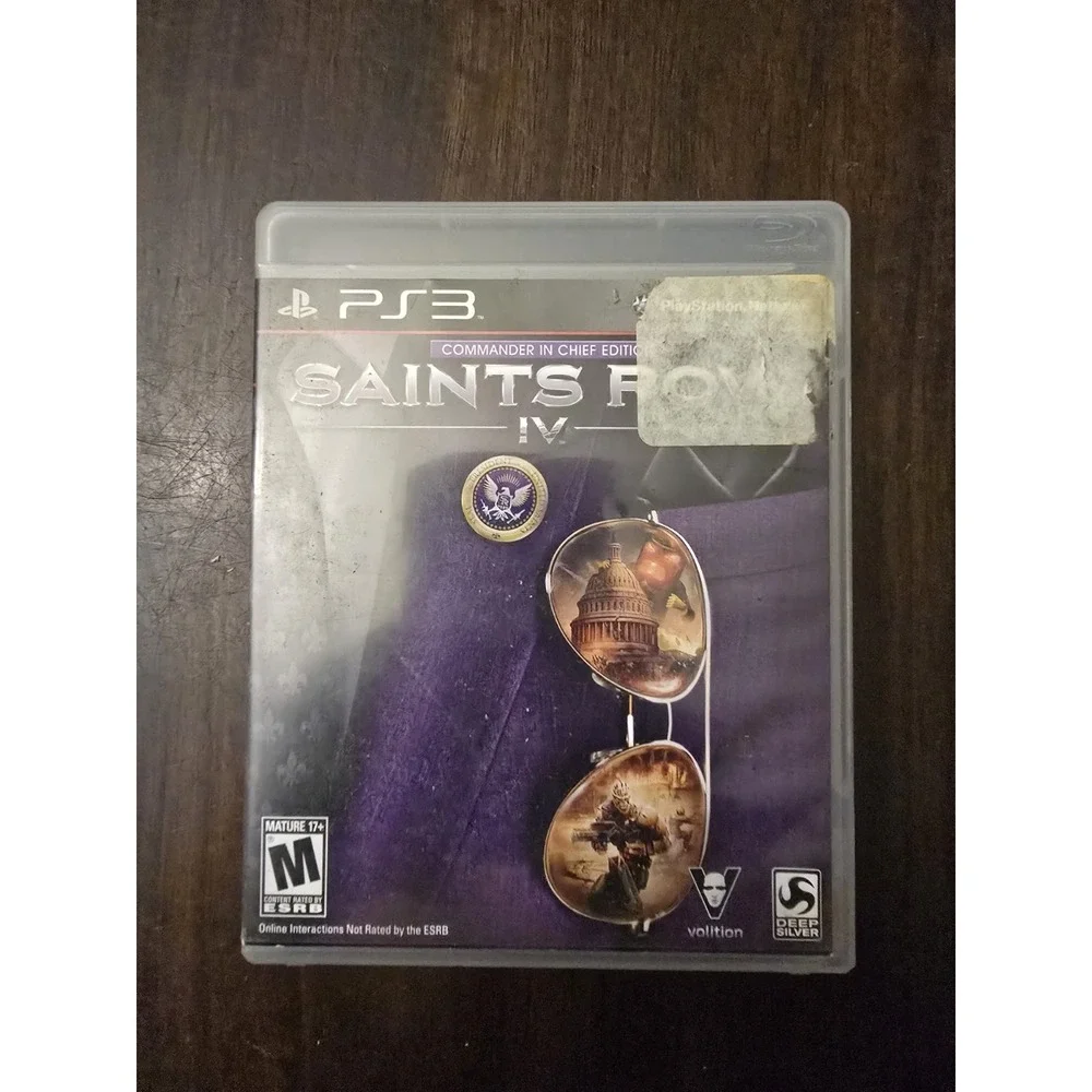 Saints Row IV‎ Commander in Chief Edition PlayStation 3 PS3 M for Mature Action