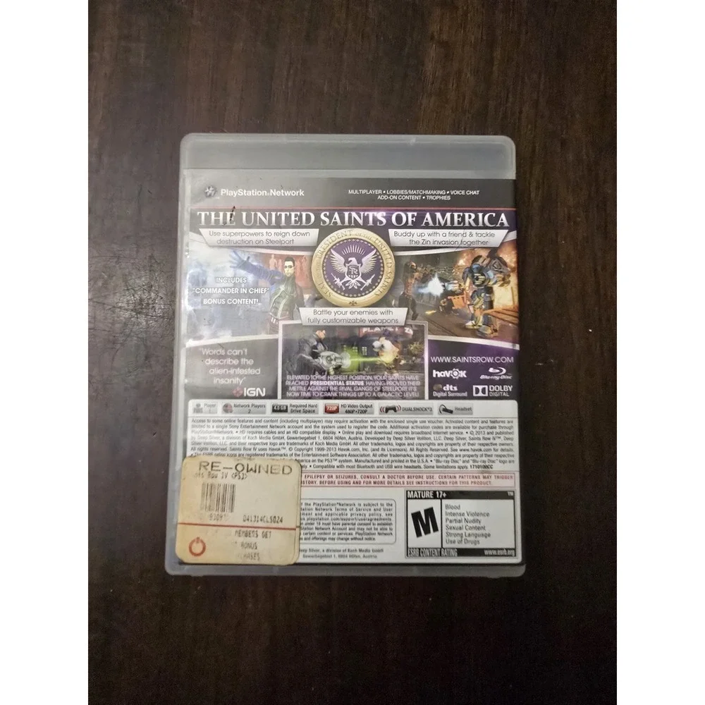 N/A saints row