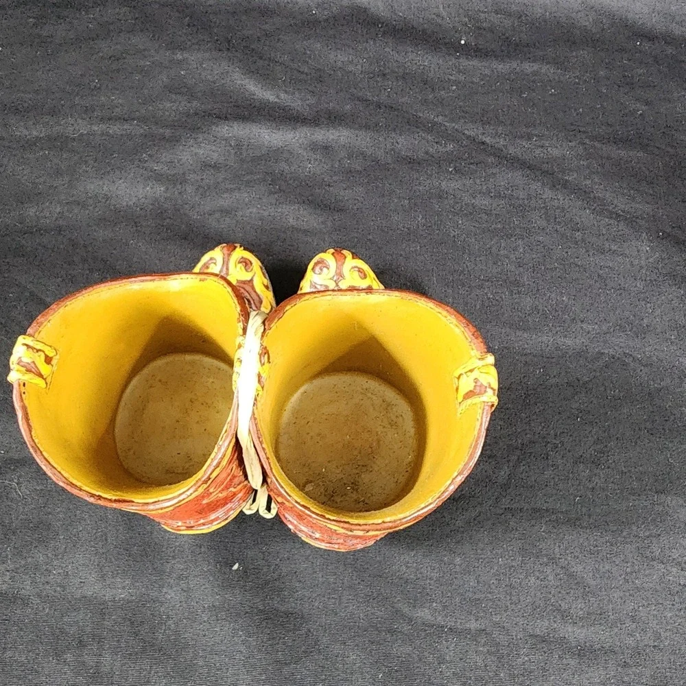 Boots red resin