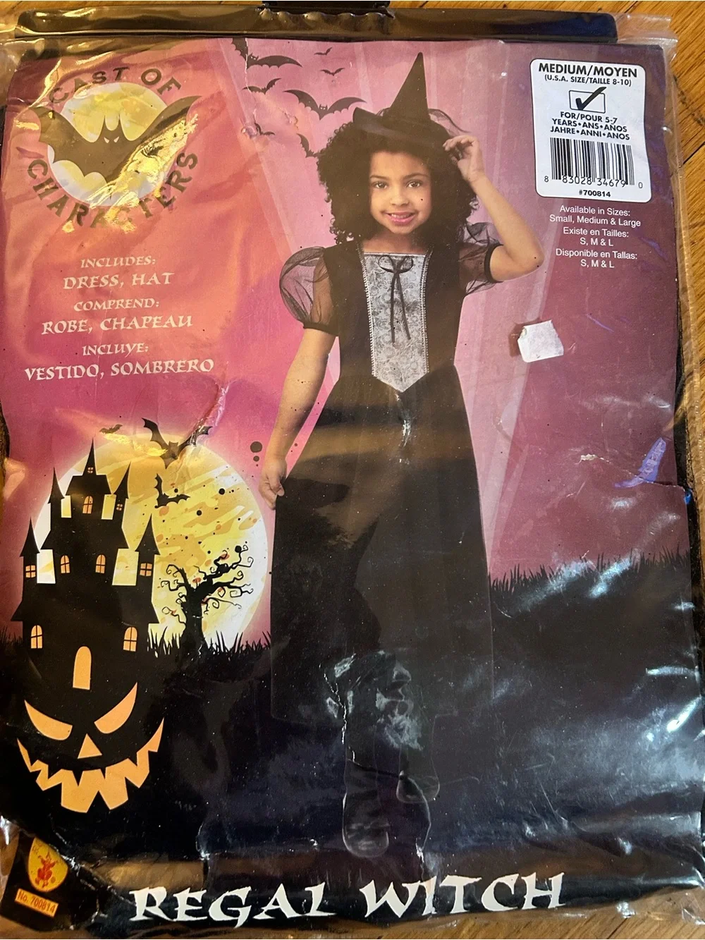 Little Regal Witch Kids Costume little regal
