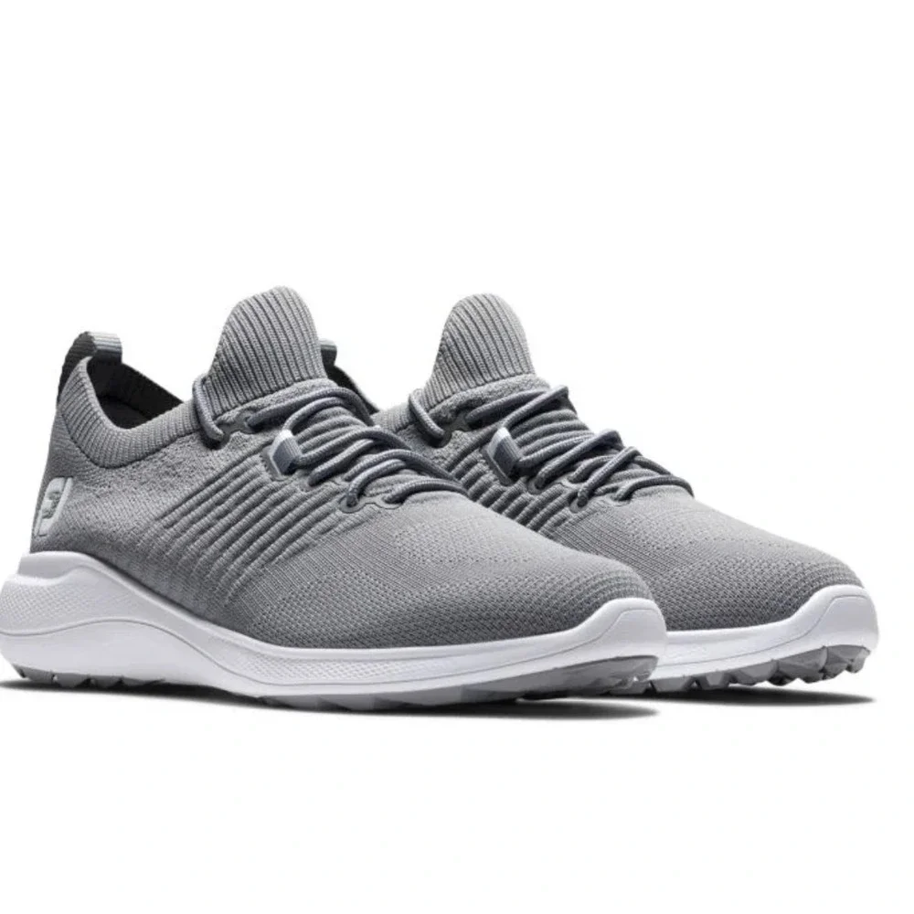 FootJoy Shoes Women 6.5‎ Grey Golf Spikeless Athletic Knit Breathable 95359
