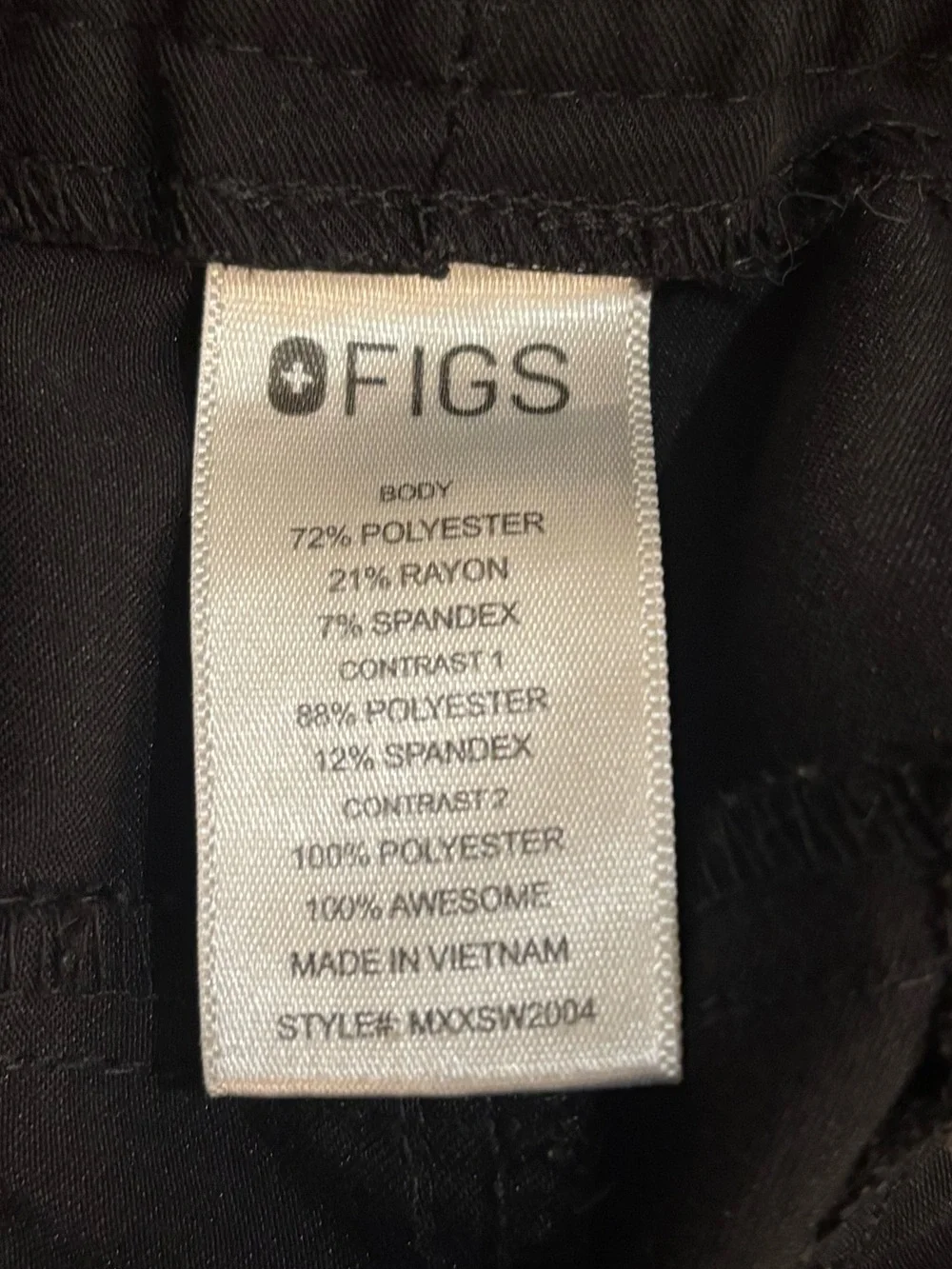 Figs mens size