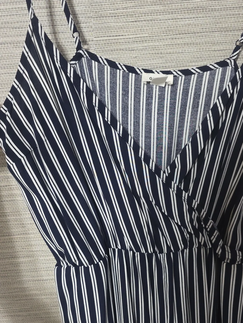 Garage sleeveless jumpsuit