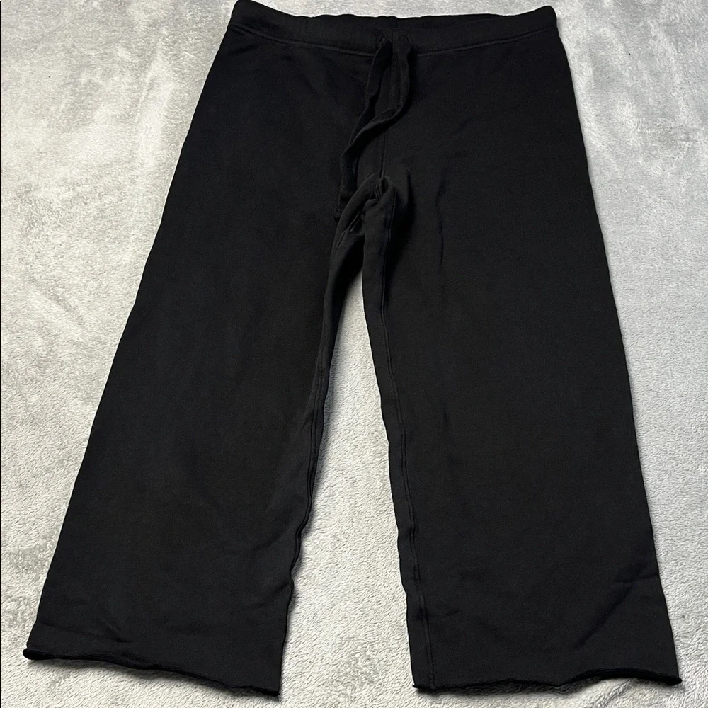 NEW Frank & Eileen M 100% Cotton Triple‎ Fleece Catherine Favorite Wide-Leg Pant