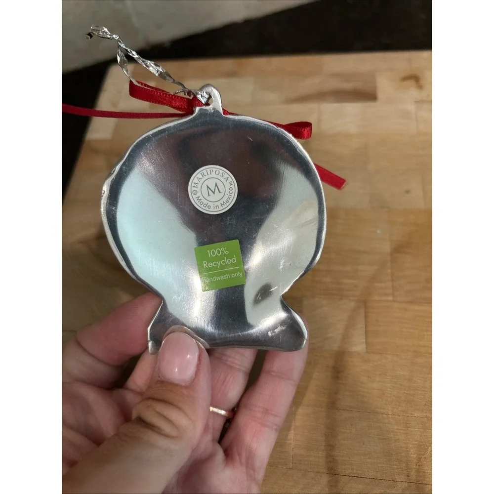 Mariposa christmas ornament