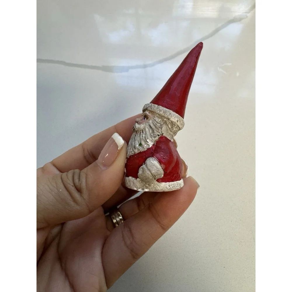 JIM SHORE MINI MINATURE SANTA‎ FIGURE FIGURINE EARLY RARE 1990 2-5/8