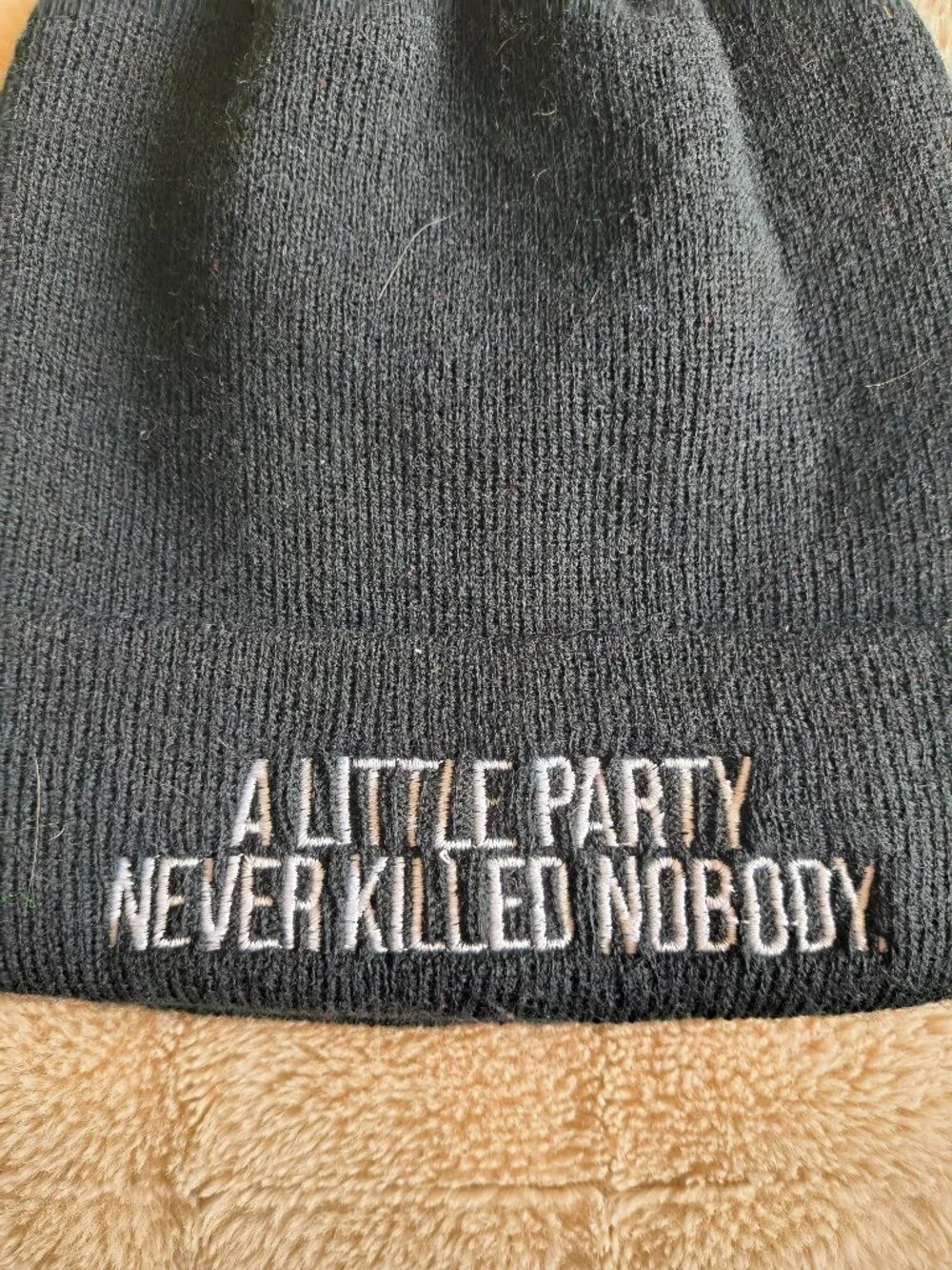No Brand black ribbed
