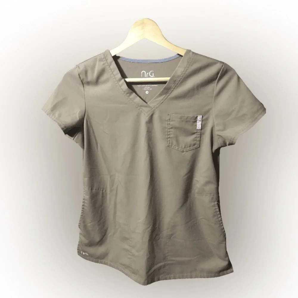 NRG by Barco scrub top uniform size XS scrubs
