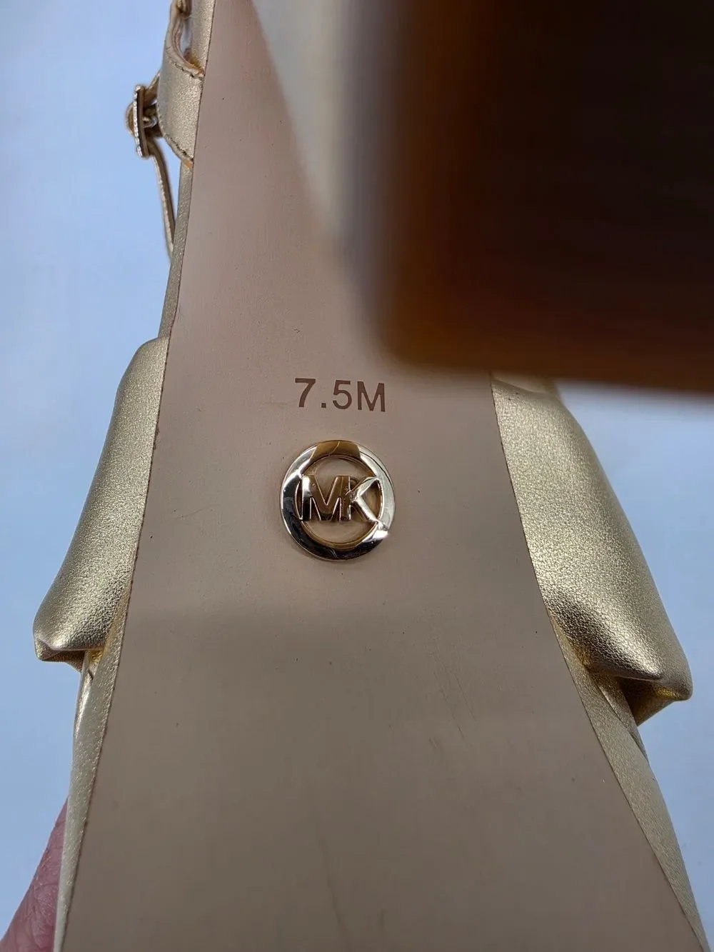 MICHAEL Michael Kors metallic gold