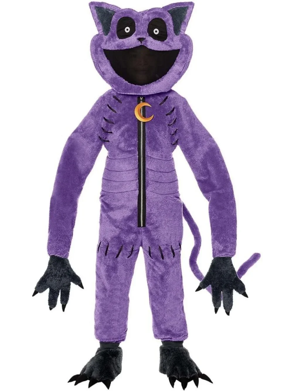 Kids CatNap Jumpsuit Costume - Poppy Playtime Purple Monster Outfit, Officially