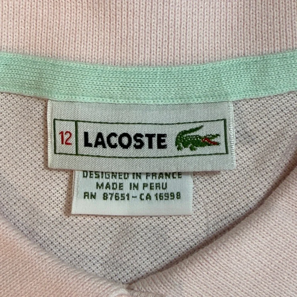 Lacoste short sleeve