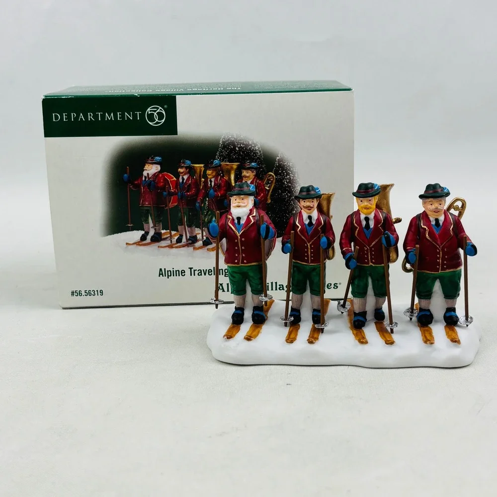 Department 56 Alpine Traveling Band Alpine Village‎ Series Musicians 56.56319