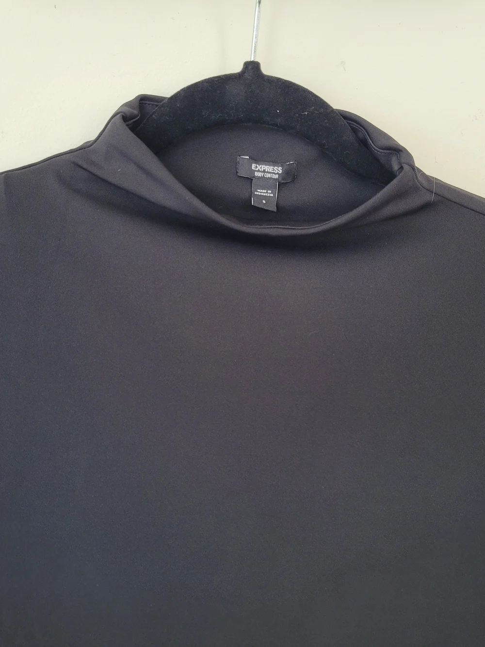 Express sleeveless mock