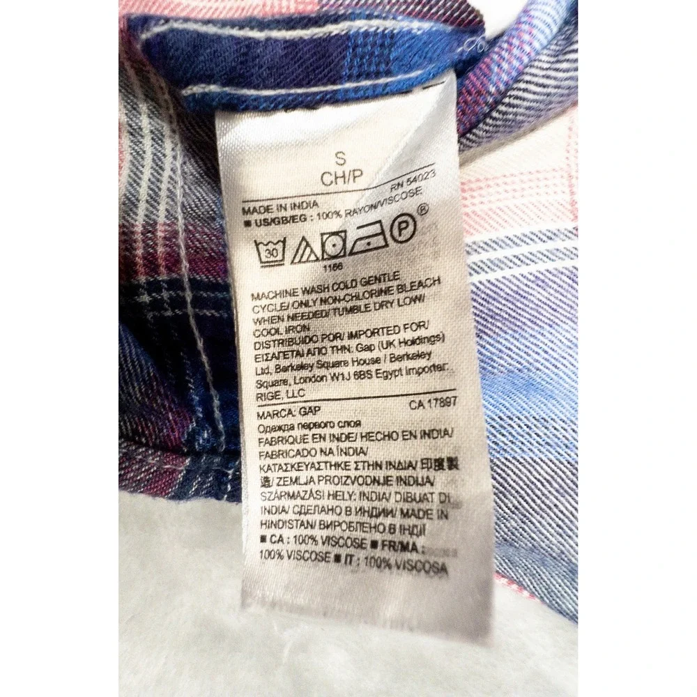 GAP + Pendleton description gap