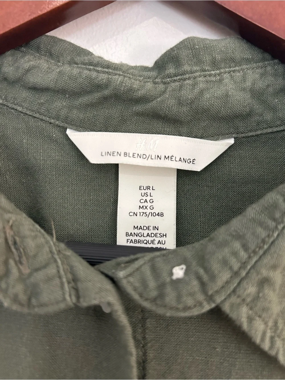 H&M linen blend