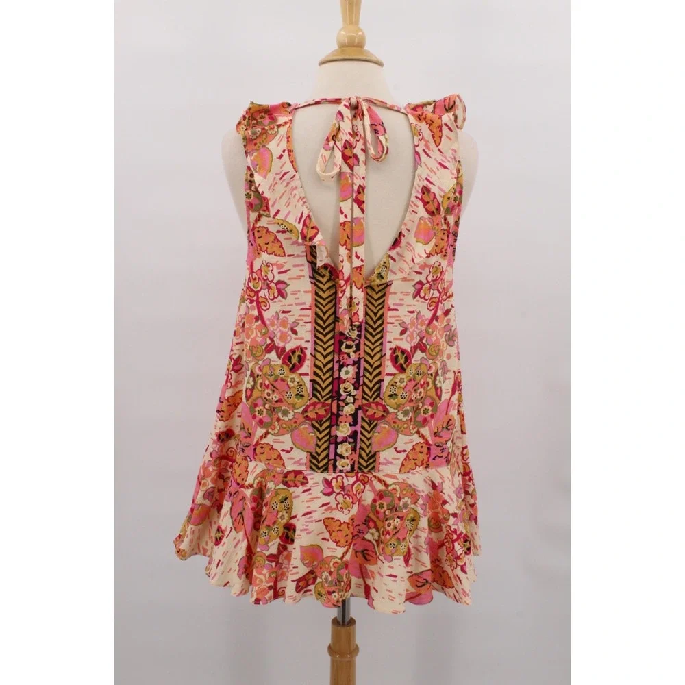 Free People sleeveless floral