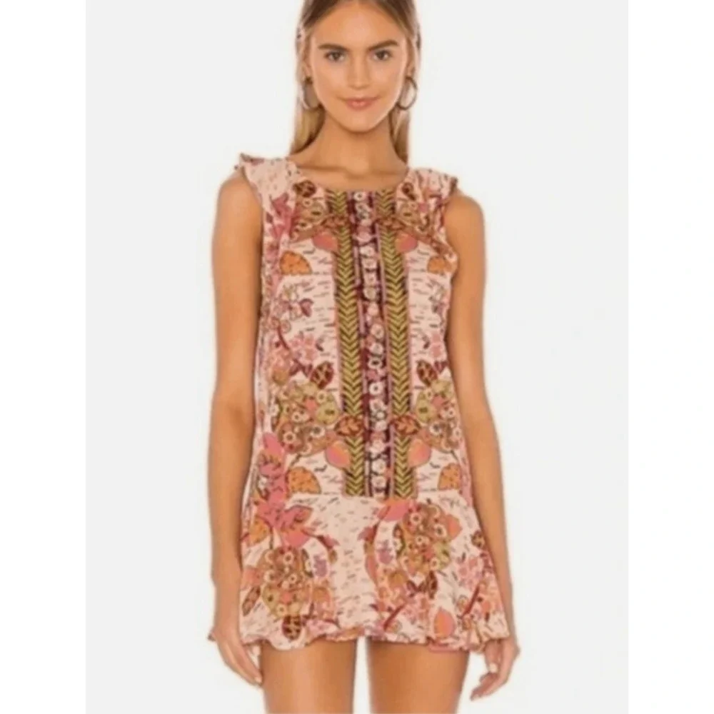 Free People sleeveless floral