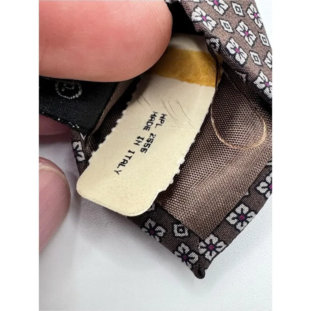 Vintage Aquascutum Italy Necktie Designer Men's Classic Formal Neck Tie