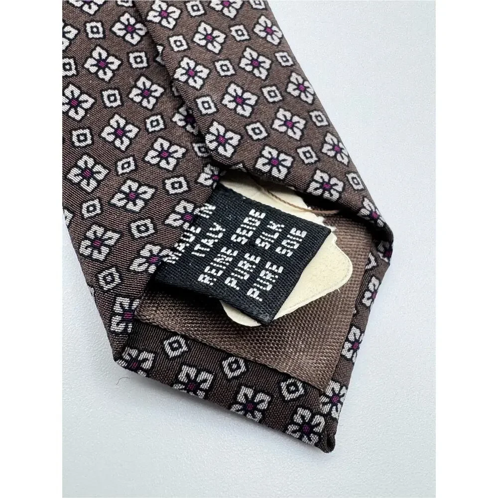 Vintage Aquascutum Italy Necktie Designer Men's Classic Formal Neck Tie