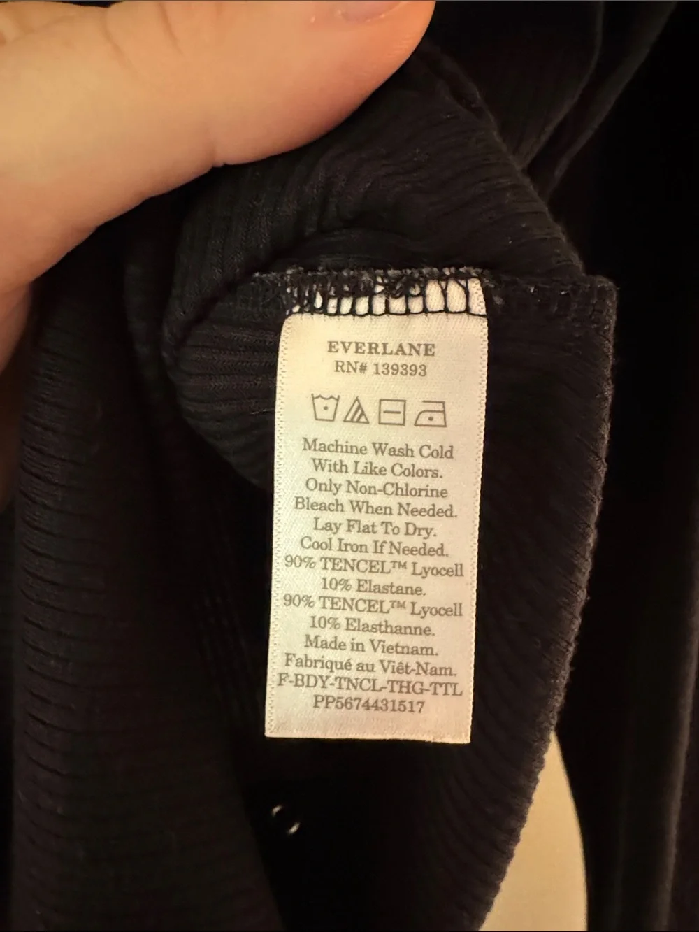 Everlane slim ribbed