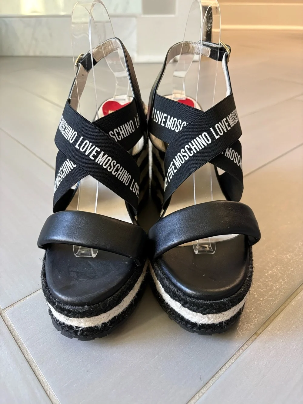 Love Moschino bold wedge