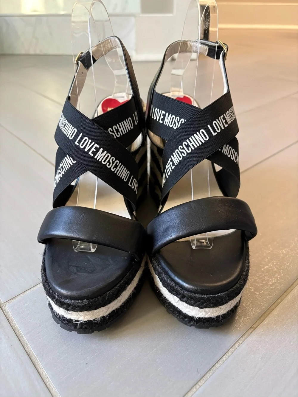 Love Moschino bold wedge