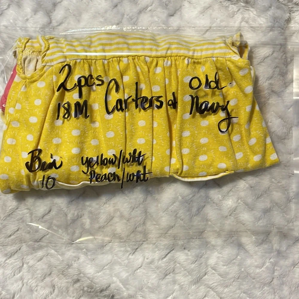 Old Navy and Carters 🌻2 baby