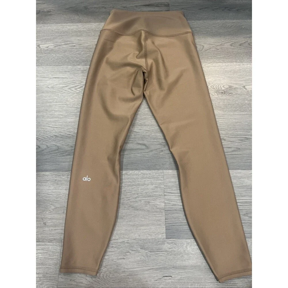 Alo 7/8 High-Waist Airlift Leggings Sun Kissed Brown Small