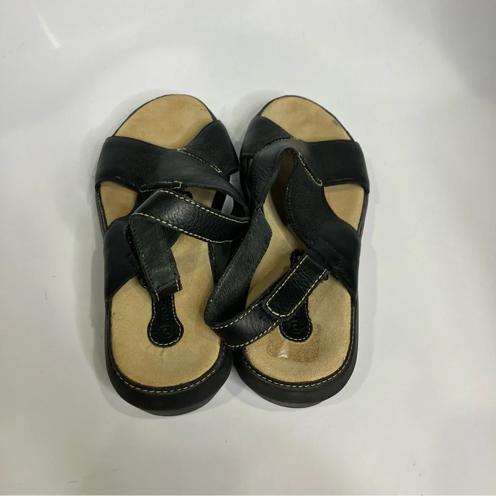 Rockport black leather
