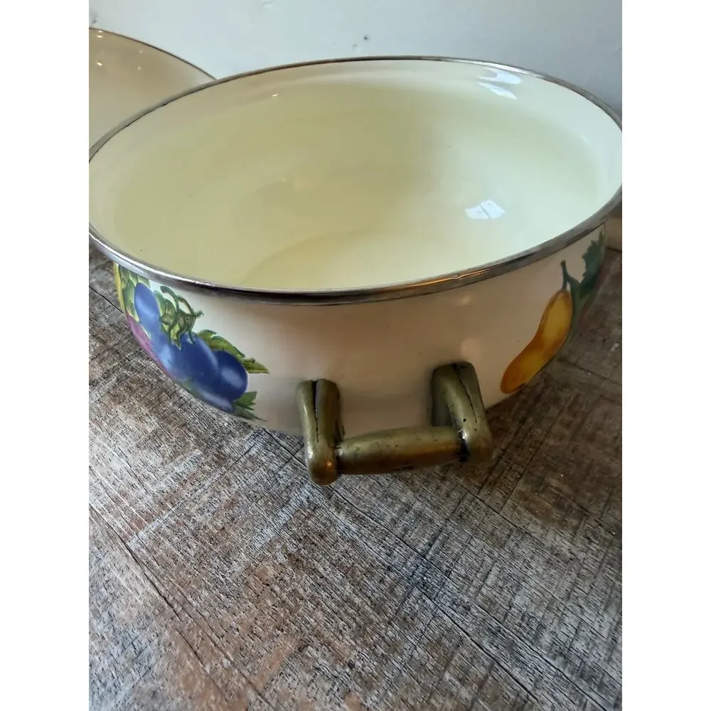 gas electric farmer enamelware