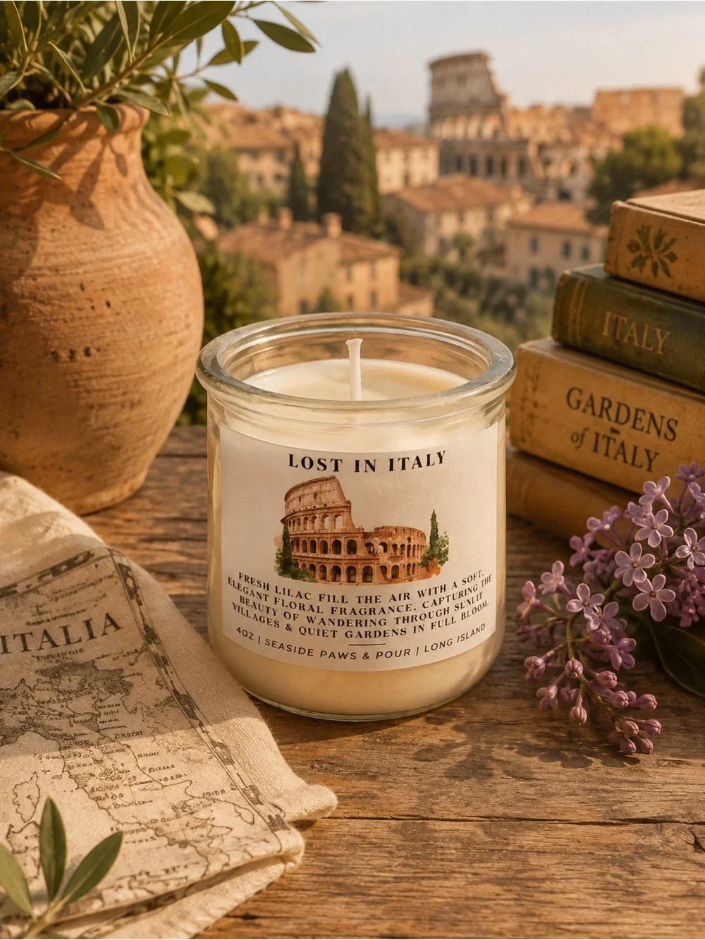 Lost In Italy 🇮🇹 4oz Candle Soy Wax