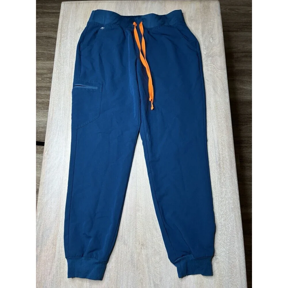 Figs Zamora Joggers in Deep Reef Blue Size Medium