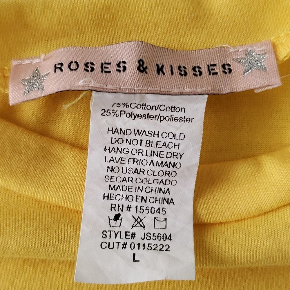 ROSES & KISSES girl size