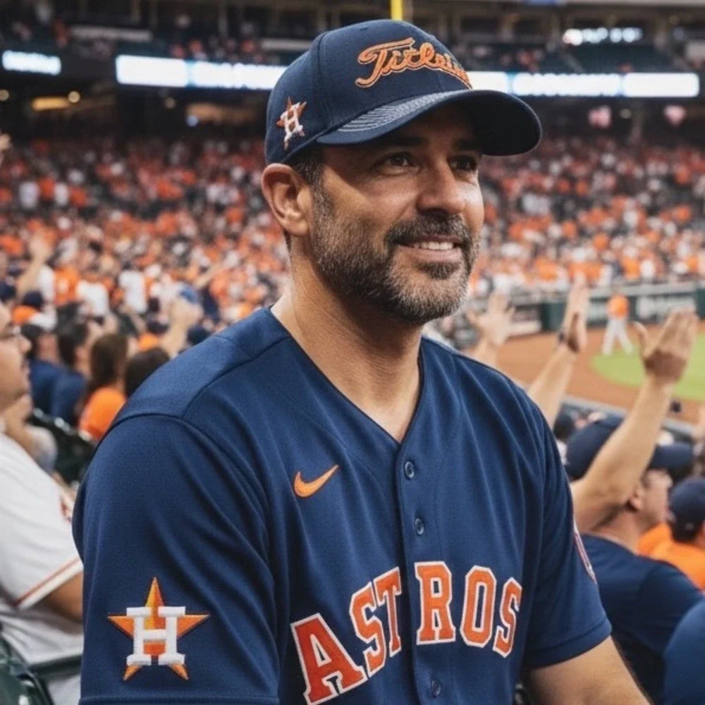 Titleist Houston Astros‎ MLB Golf Hat Navy Blue 47 Brand Stretch Fit M-L TH5FMLB