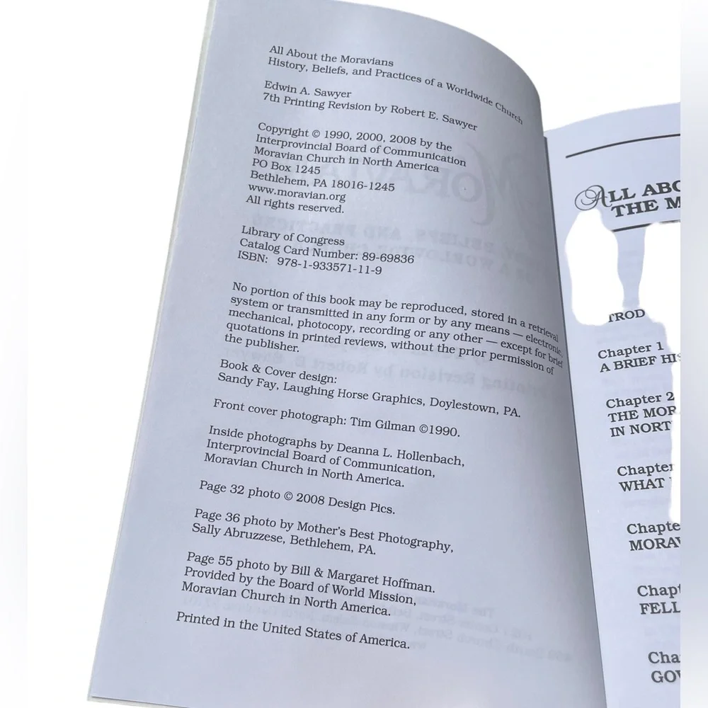 Printed in USA book all