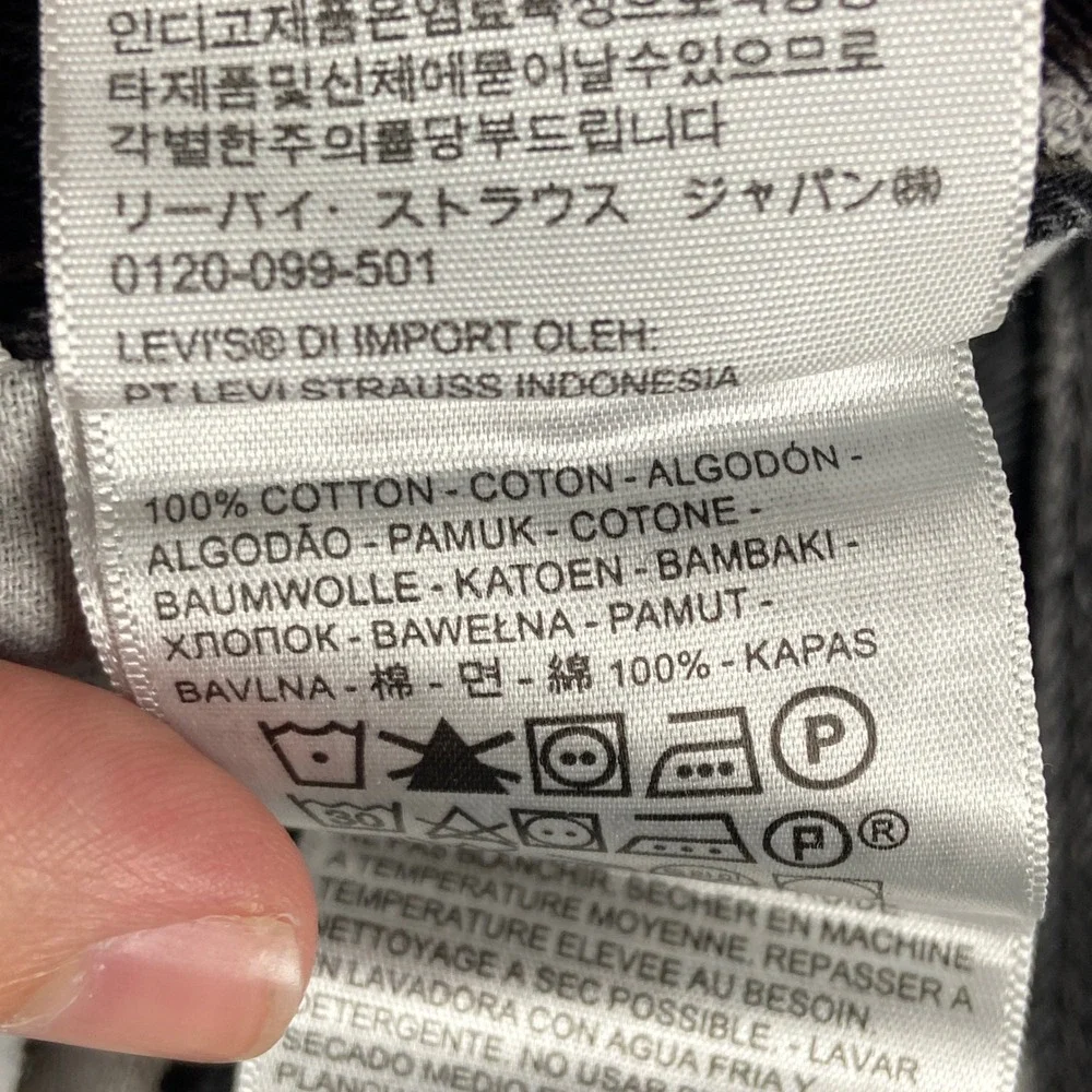 Levis measurements waist