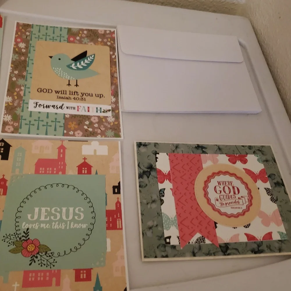 Handmade christian greeting